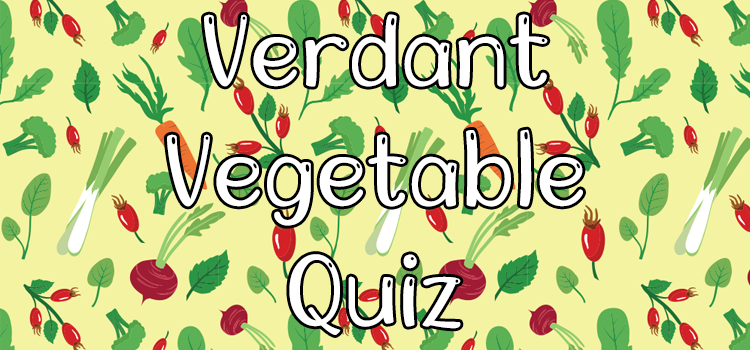 QuizDiva Verdant Vegetables Quiz